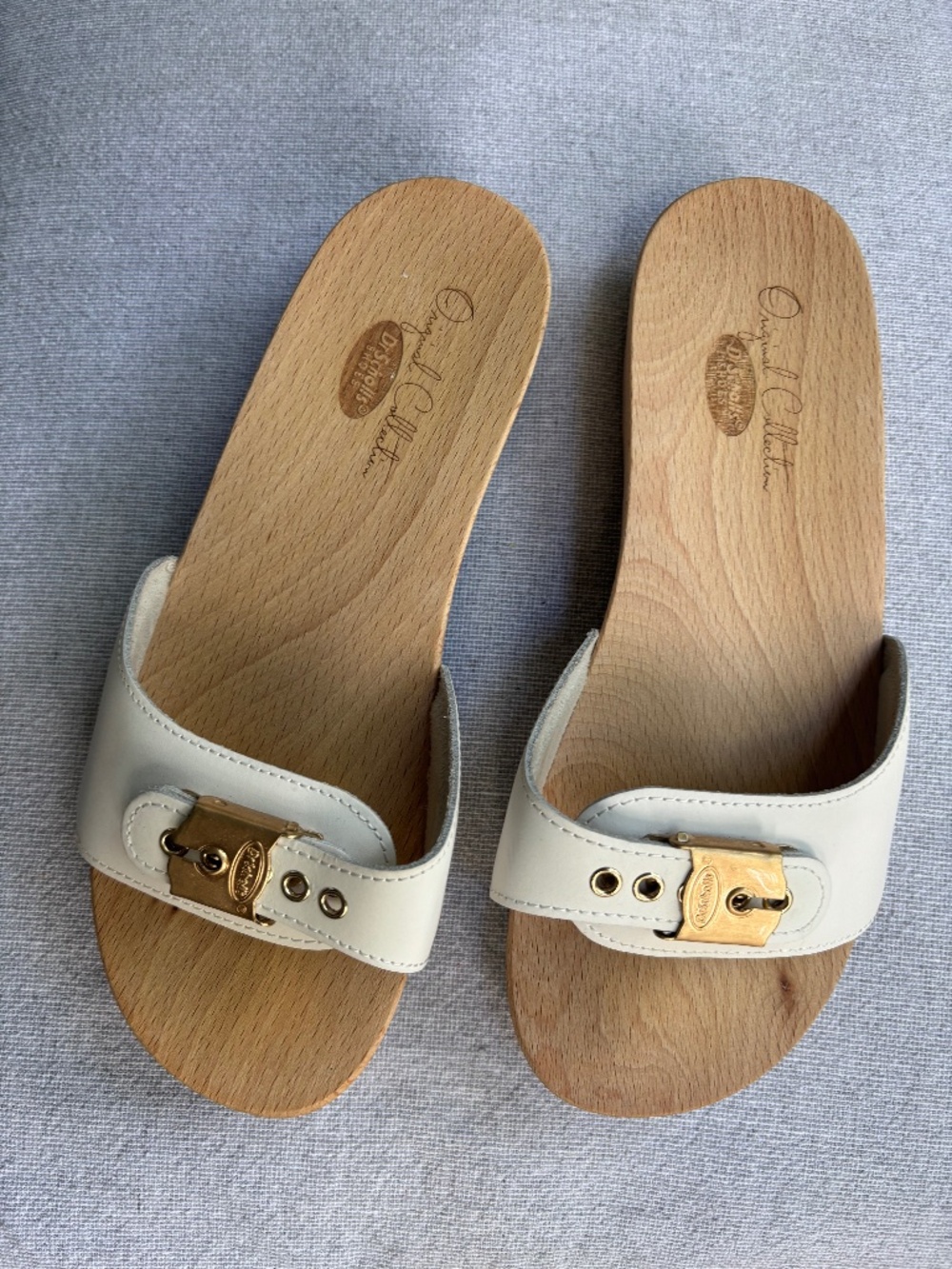 White slip on